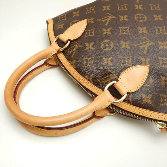 Louis Vuitton Monogram Lockit Brown Handbag - Picture 4 of 7